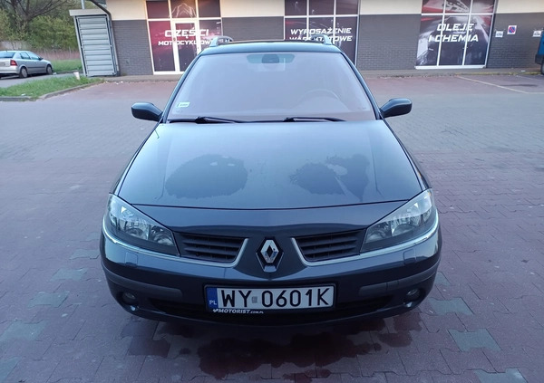 Renault Laguna cena 13800 przebieg: 196600, rok produkcji 2007 z Warszawa małe 121